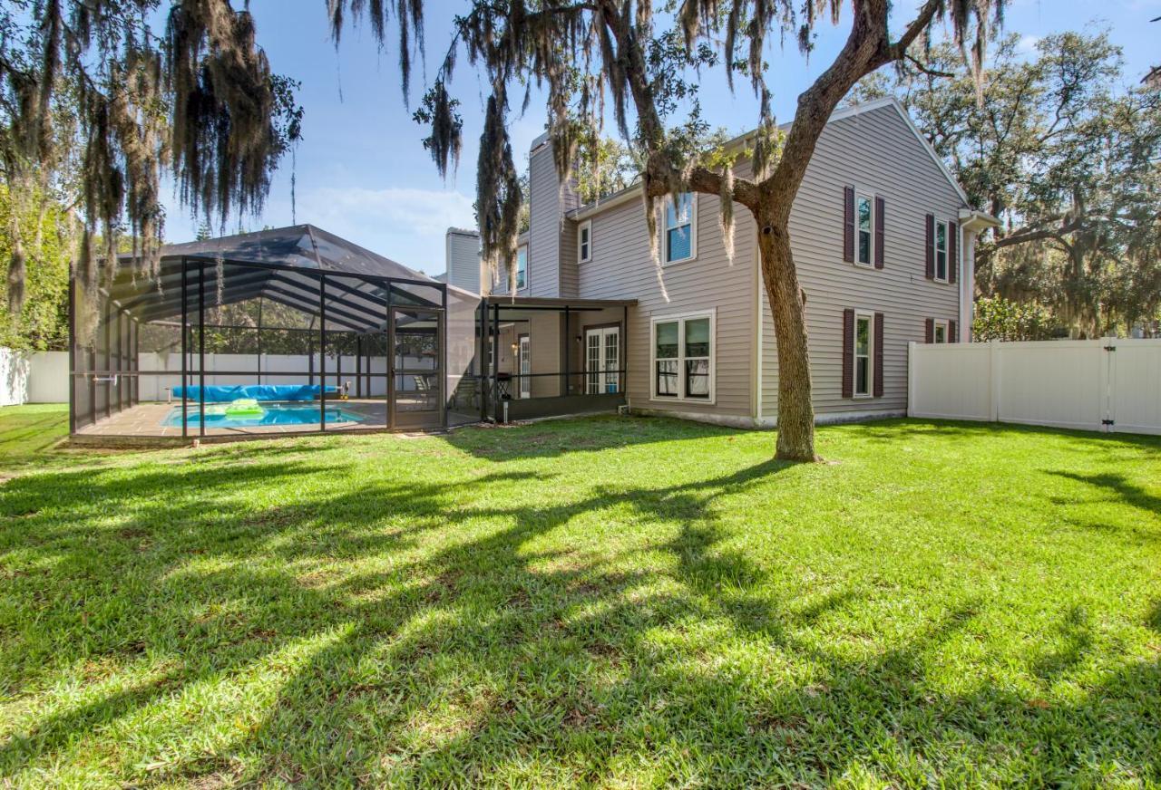 Tampa Bay Pool Home With Heated Pool Brandon Ngoại thất bức ảnh